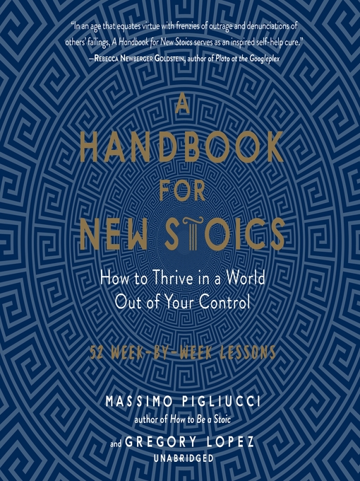 Title details for A Handbook for New Stoics by Massimo Pigliucci - Available